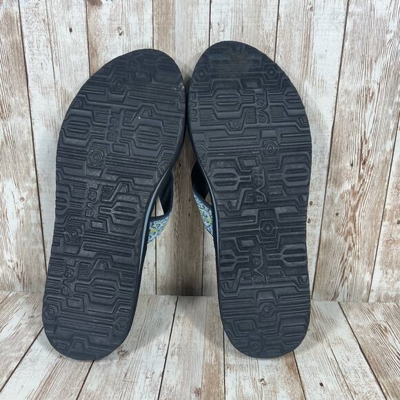 Teva Womens mesh 2 flip flops womens 9 - Picture 6 of 7